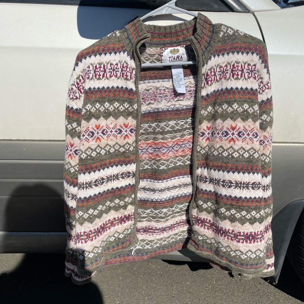 Vintage zip up